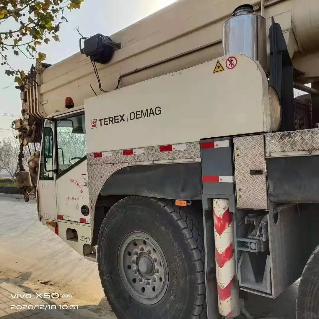 Used Demag all terrain Crane AC100 Demag 100ton crane Demag crane for sale in SHANGHAI