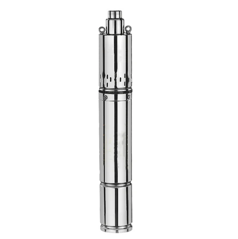 Reliable factory 0.5 0.75 hp  water submersible pump   stainless steel screw AC/DC  pump