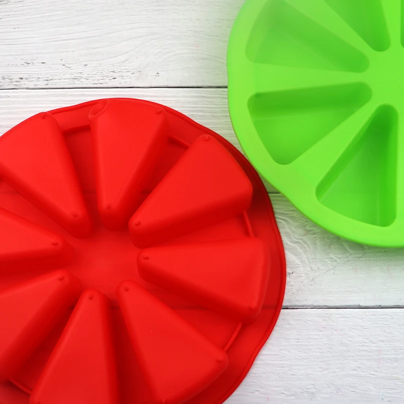 212 8 Cavity silicone Pans orange shape DIY Baking Pastry Tools Cake Mould Oven Bread silicone mold cake food grade bpa free