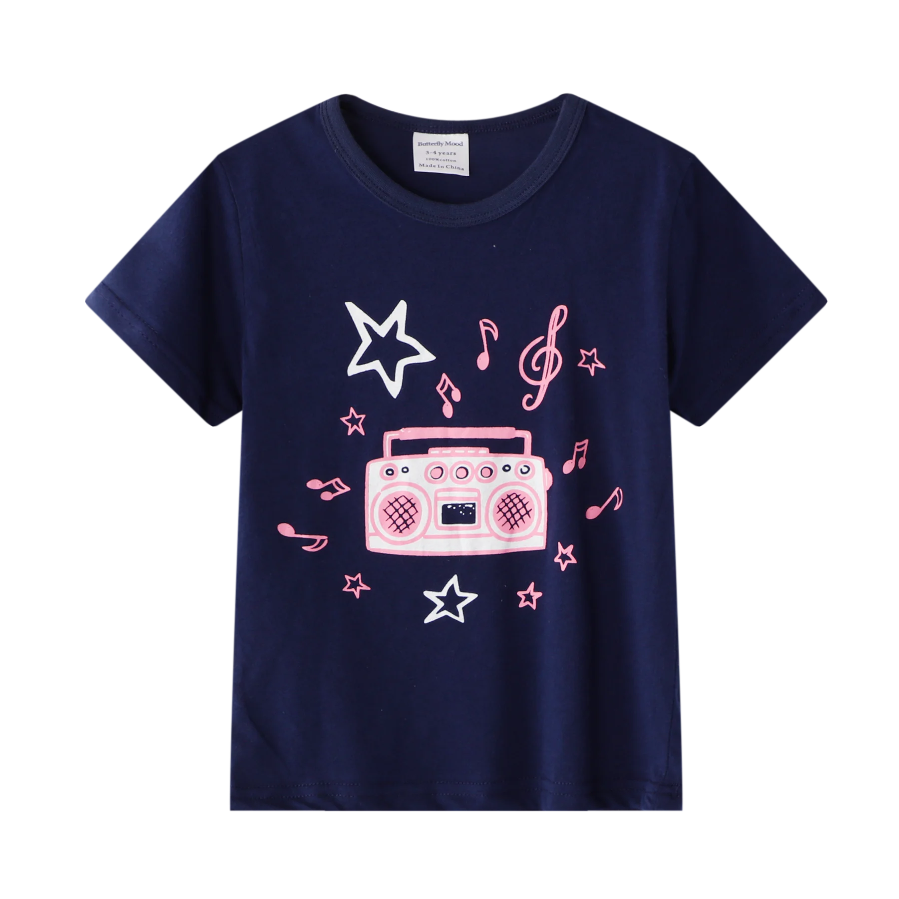 
new design 100%cotton teen girls clothing sets hot selling soft children homewear 