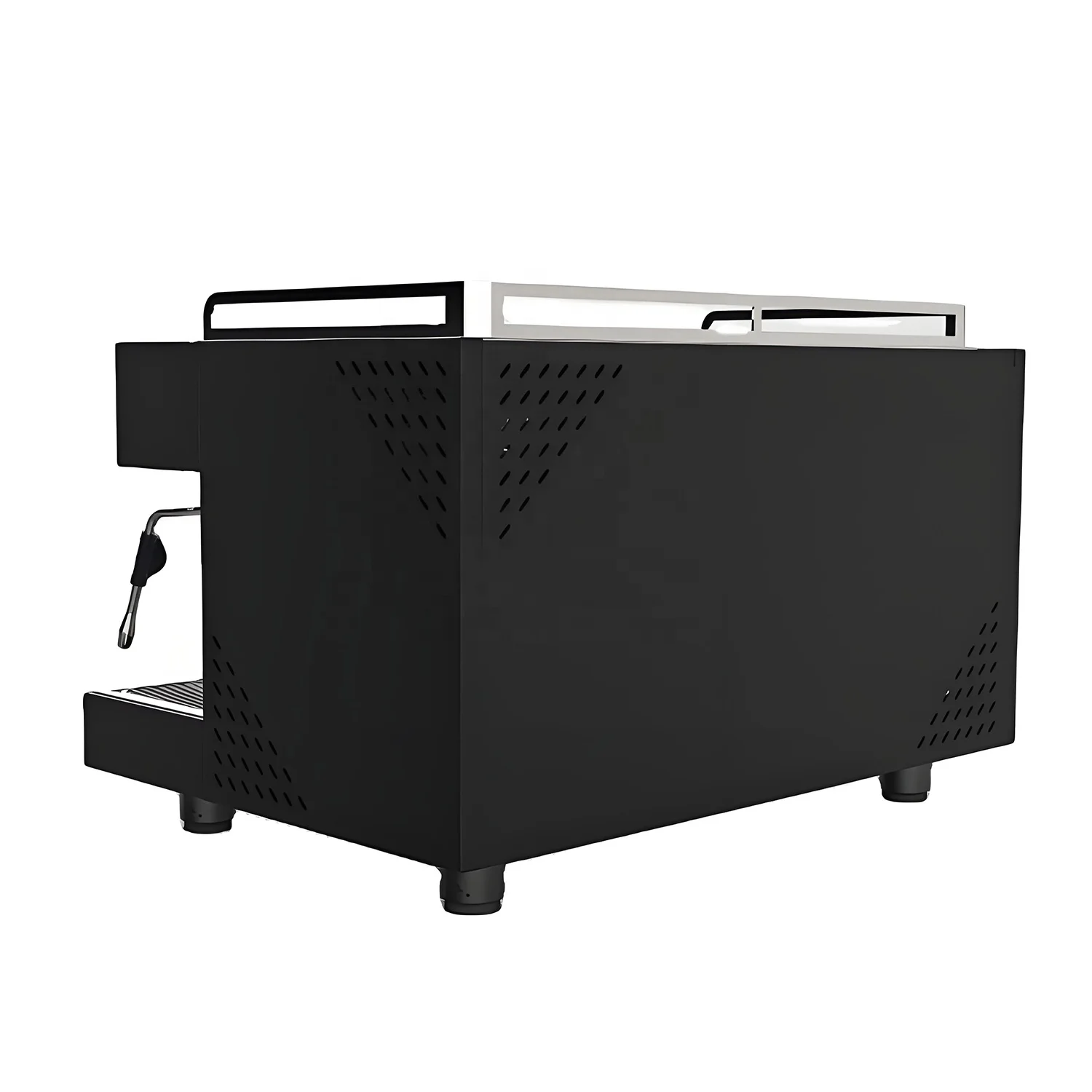 Semi Automatic 4500w 11L SS Boiler Kahve Makinesi Coffe Cappuccino Espresso Professional Coffee Machine