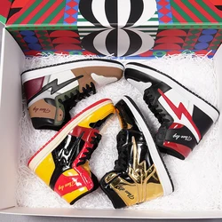 MOQ 1 Custom Brand Logo Original Quality Air Running Men Sports Basketball Shoes Outdoor Leather Sneakers