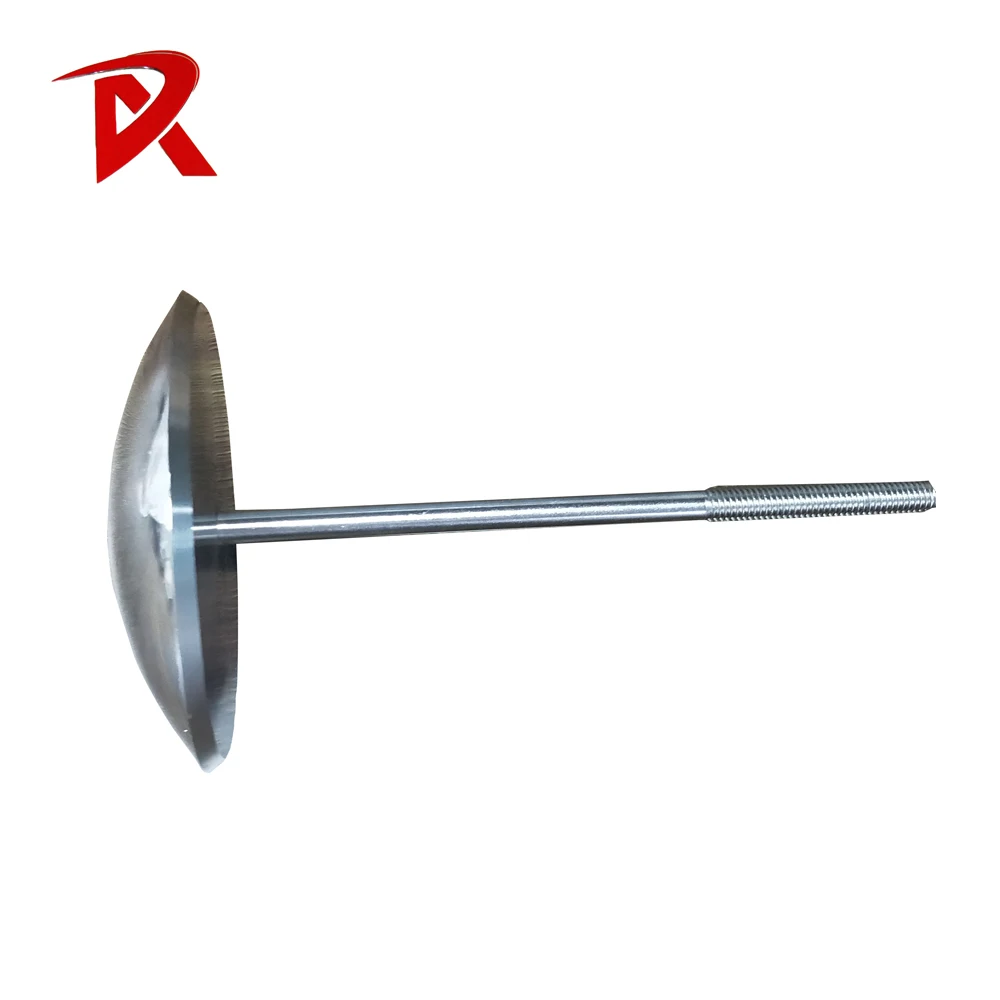 Hot Sale Traffic Safety Big Size 100*20*150mm Road Stud /  Safety Stainless 316 Steel Nail Stud with Long Leg