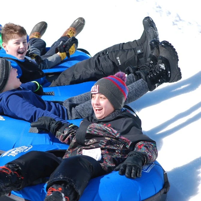 OHO factory custom heavy duty inflatable snow sled/tube sledge