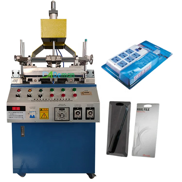 Cheap price Three-sides blister folder Plastic sheet crimping bending machine PVC blister package edge folding machine