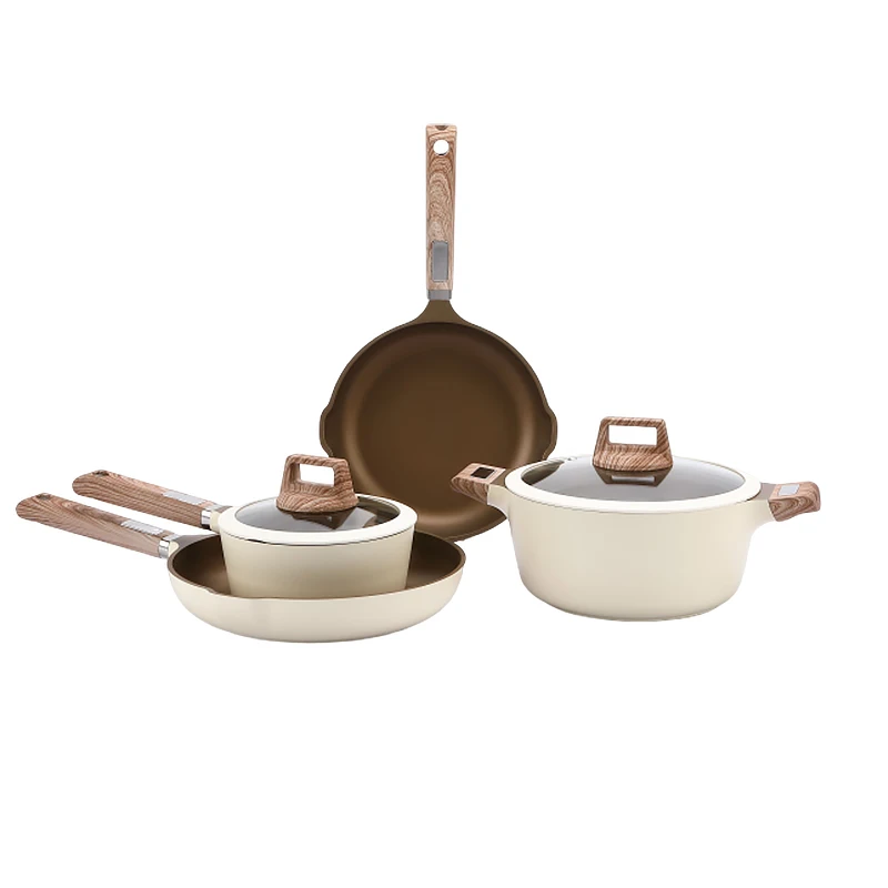 Hot sale induction granite Aluminum Non Stick Frying Pan Aluminum Outdoor Frying Pan 20/24/28cm