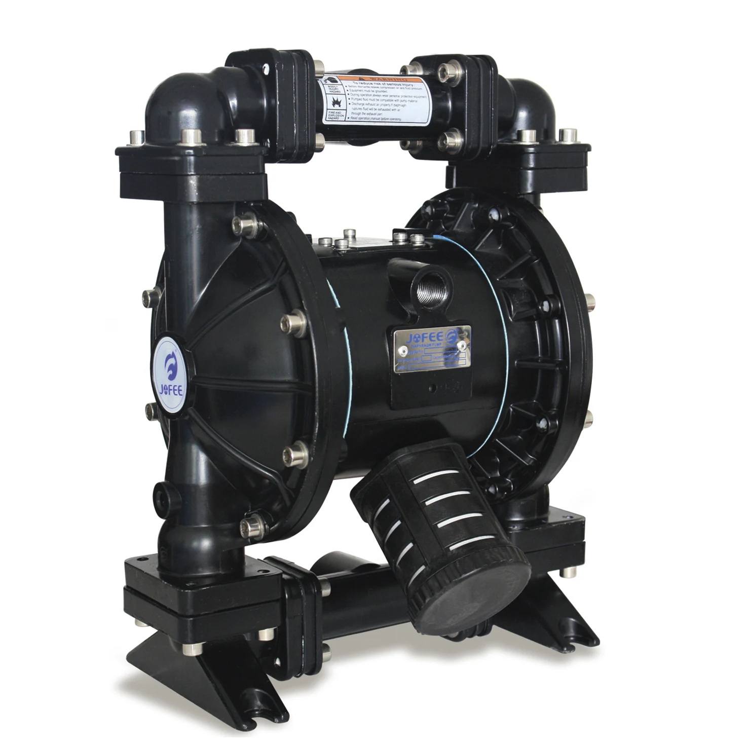 No electricity crude lubricating oil gasoline petrol fuel transfer ATEX air operated diaphragm pump
