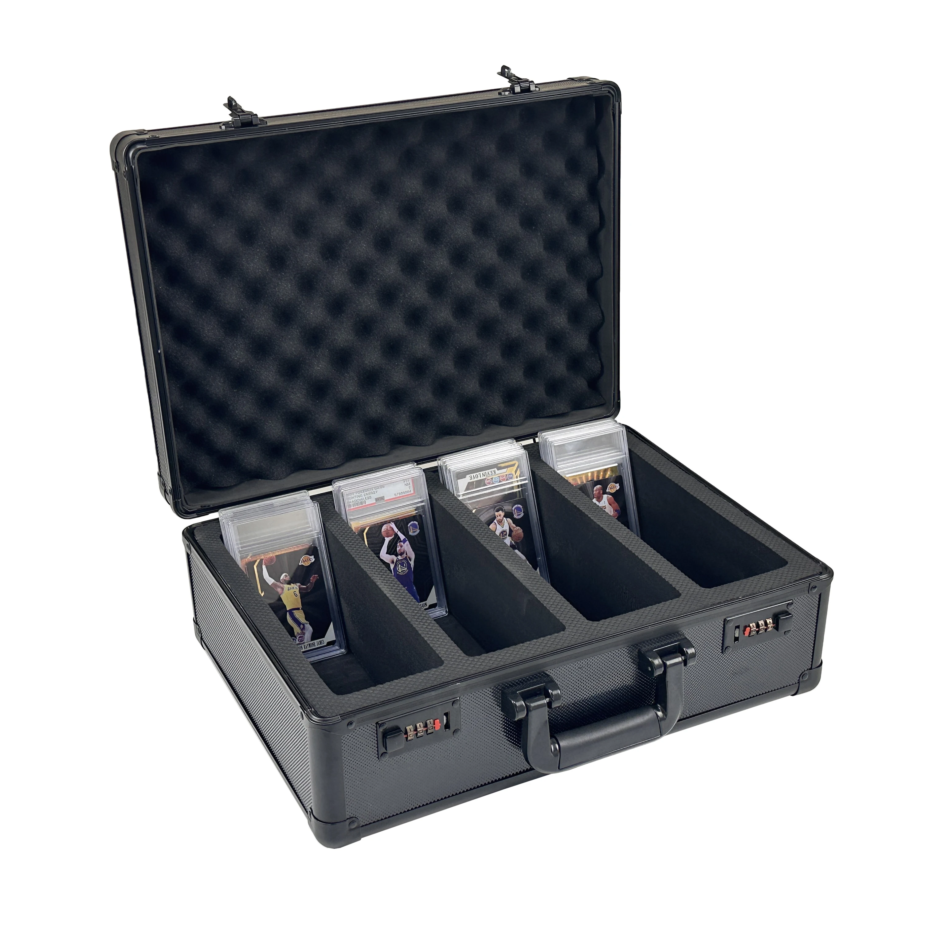 Ningbo factory 2row  3 row 4 row  Graded Card Case BGS Graded Card Storage Box Sports Card Case for PSA SGC BGS