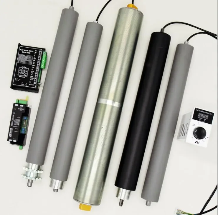 400mm 500mm 800mm conveyor drum motor roller 220v 5nm 30rpm 60mm 50w gearbox dc drum motor worm gear motor for belt conveyor