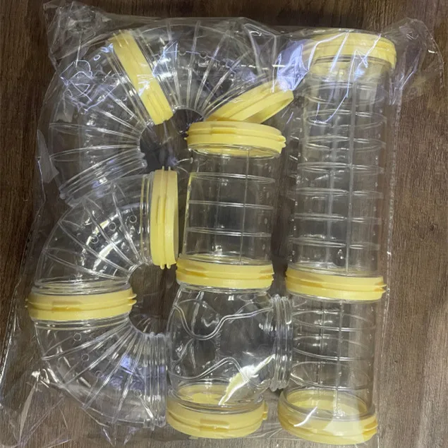 5.5cm Hamster Tunnel Interactive Hamster Toys 4 Pack Pet Supplies Wholesale