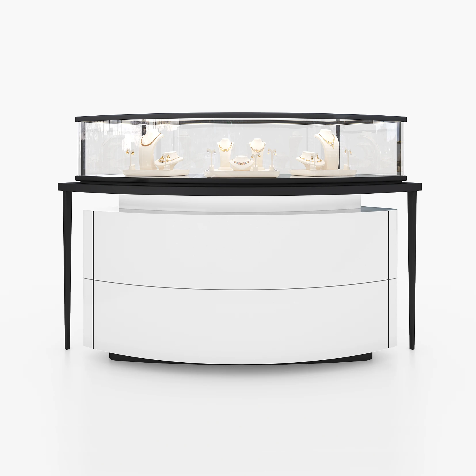 Luxury usa custom store decoration jewelry shop interior design ideas jewellery shops display furniture