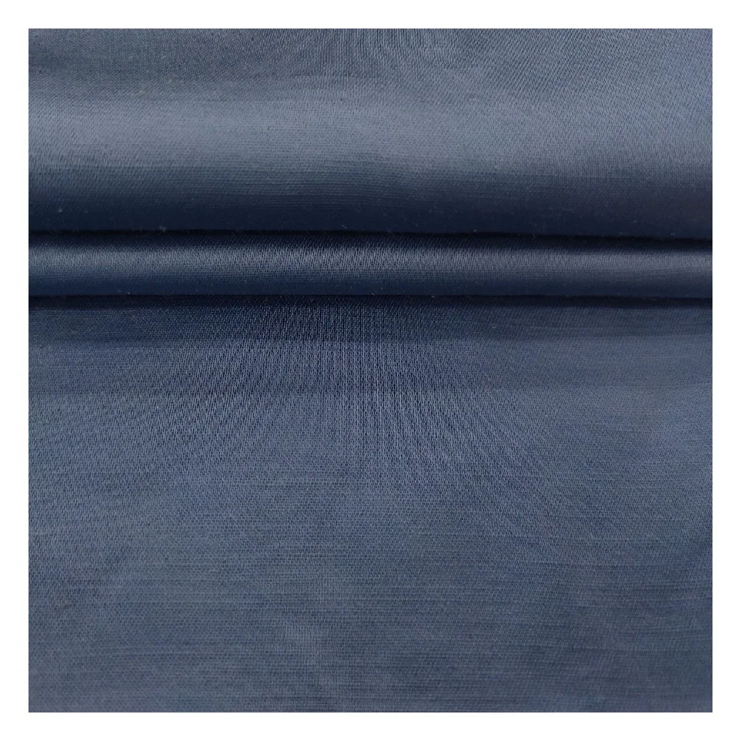 Coated 58%Hemp 42%ACE Fabric Eco Friendly soft silky for garment and home textile hemp clothing fabric