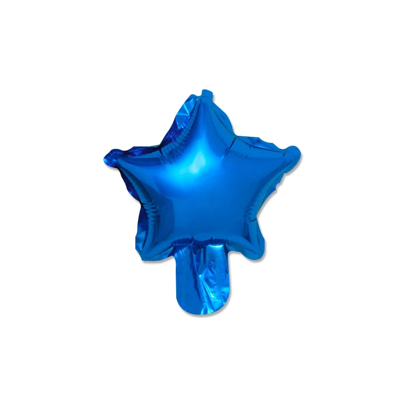 5 inch star aluminum foil balloon multi-color optional birthday party wedding decoration star balloon wholesale