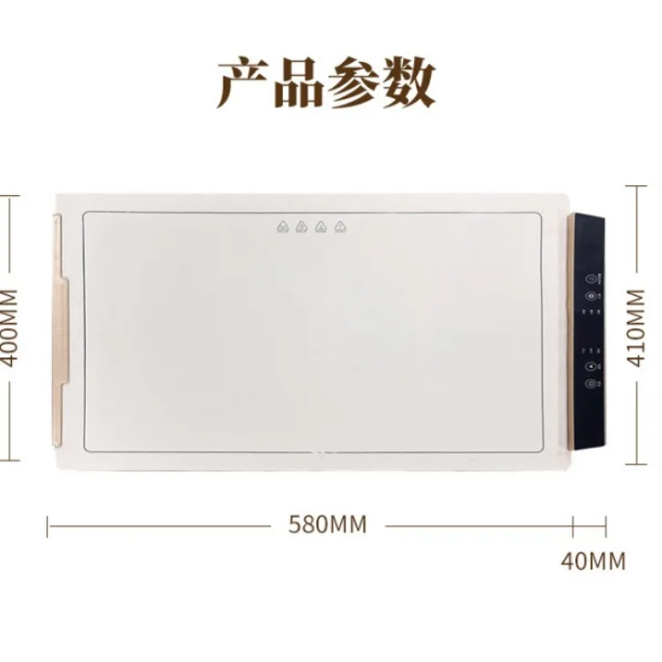 Rapid heating 2-in-1 Thawing Plate and Chopping Board Faster Defrosting Frozen Food Insulating Kitchen Utensils for Home Use
