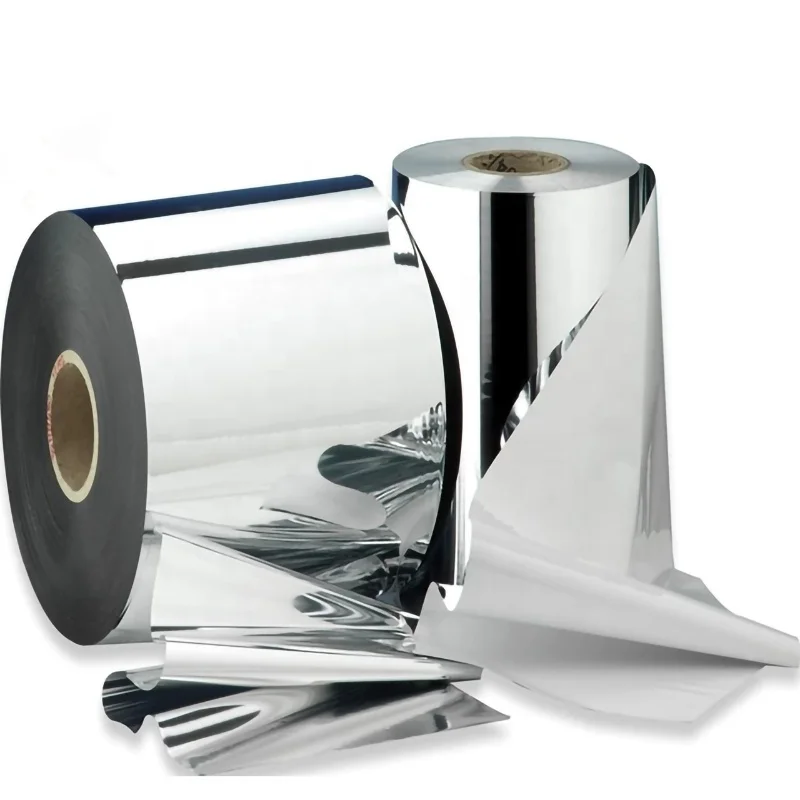 Aluminized  Film 12 Micron Aluminized Metalized Mylar Pet Film / Mpet Vmpet Film Apply For Lamination