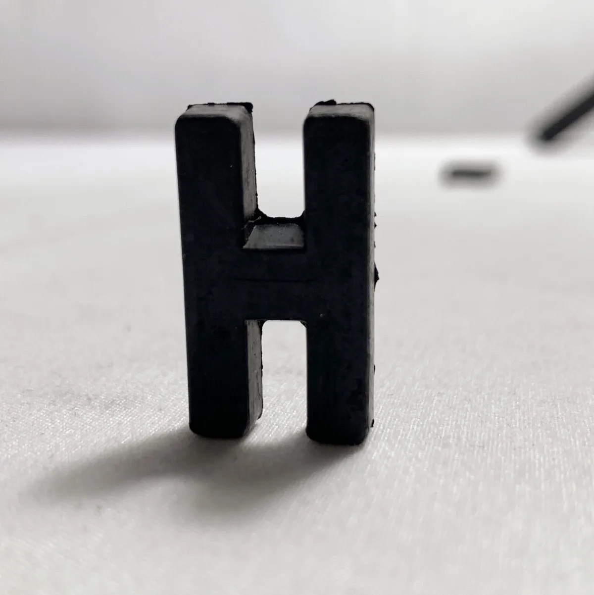 Protective Shield Bellow Cover Flexible Accordion Rubber Cushion Buffer Pad Size L 16mm H 9mm Thk 4mm H Type Rubber Buffer