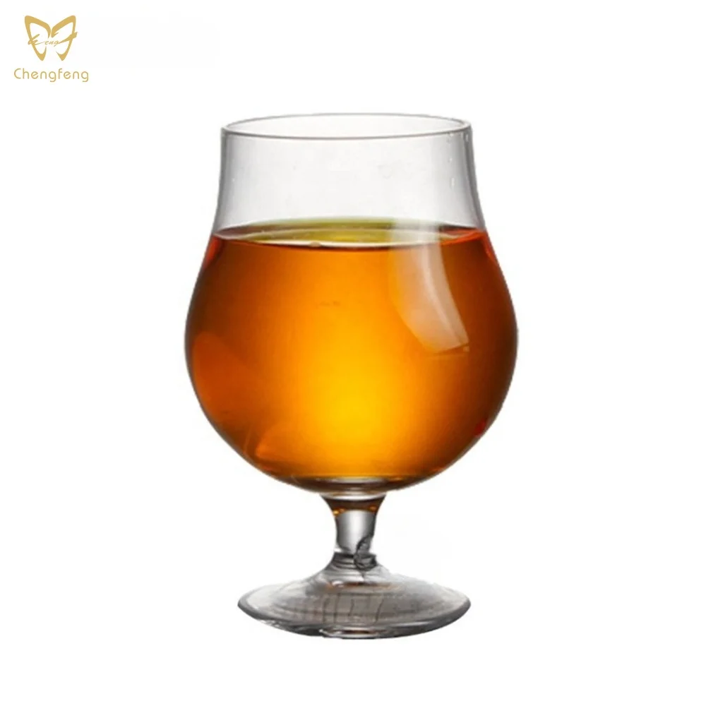 Craft Beer Glass IPA Brewery Special Belgian Style Tulip Clear Beer Glass Beer Stein