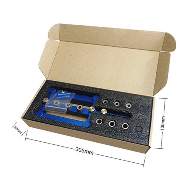 Pocket Jig Woodworking Turning Tool Hole Puncher Round Wood Tenon Punch Self Centering Doweling Jig Pocket Hole Jig System