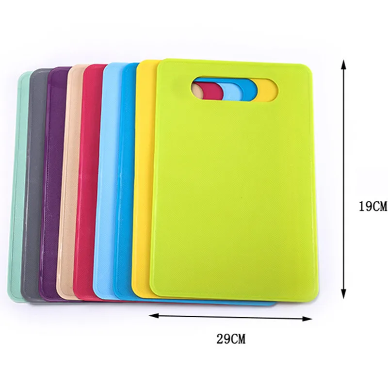 Factory price plastic multicolor kitchen chopping boards cutting boards wholesale for kitchen
