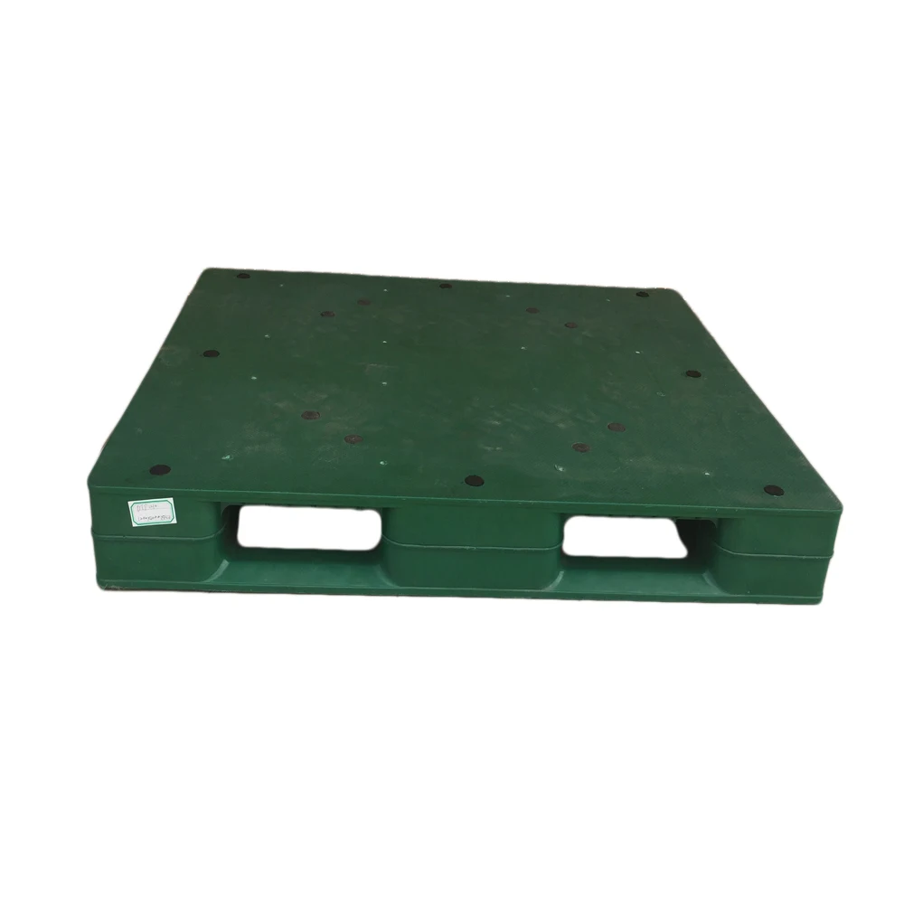 
Good quality solid deck flat surface standard size plastic pallet 