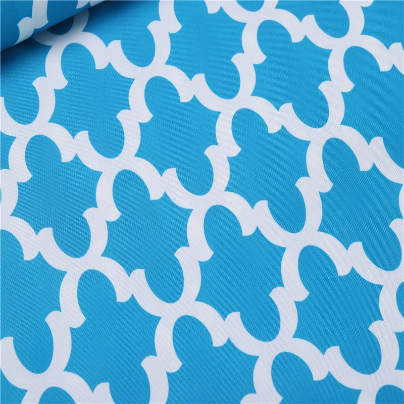 Wholesale waterproof solutiond dyed 100% polyester fabric for outdoor pillow cases