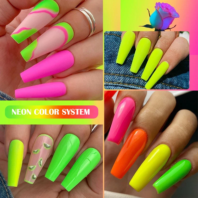 Caixuan OEM/ODM  Private custom Label Free Design For Soak Off UV Led Neon  Gel Nail Polish