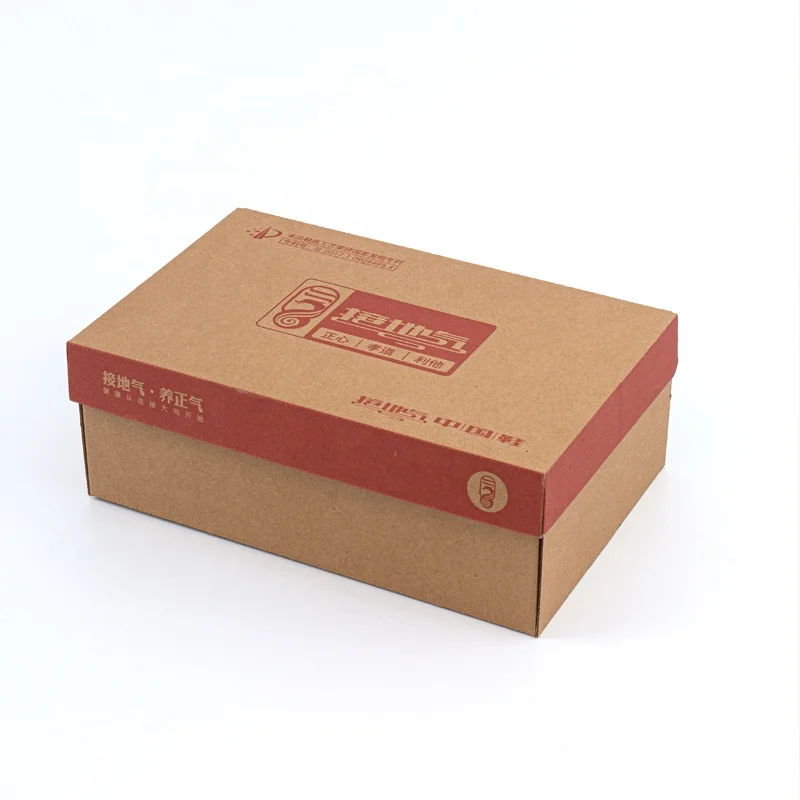 Wholesale Custom logo Recyclable biodegradable shipping supplies basketball shoes paper box