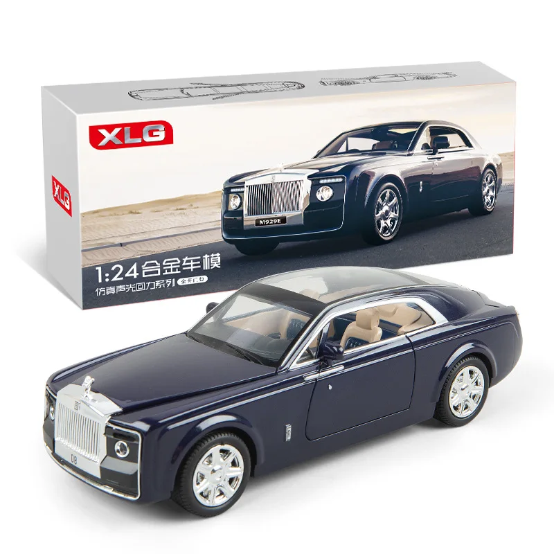1:24 Alloy Diecast Model Cars Toys Rolls Royce Die Cast Toy Car