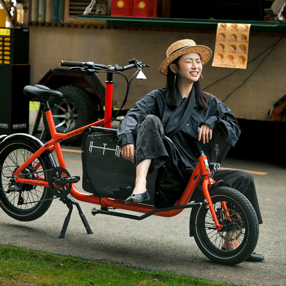 for adult cargo bicycle electric ebike 2024 electric cargo bicycle wholesale delivery cargo bicycle