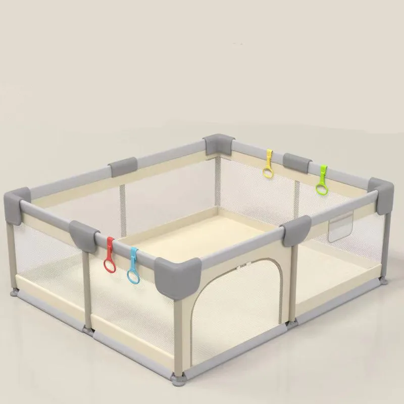 New Style Baby Play Fence Indoor Kids Playpen Baby Learning Walker Mat Playpen For Baby Foldable Game Playyard