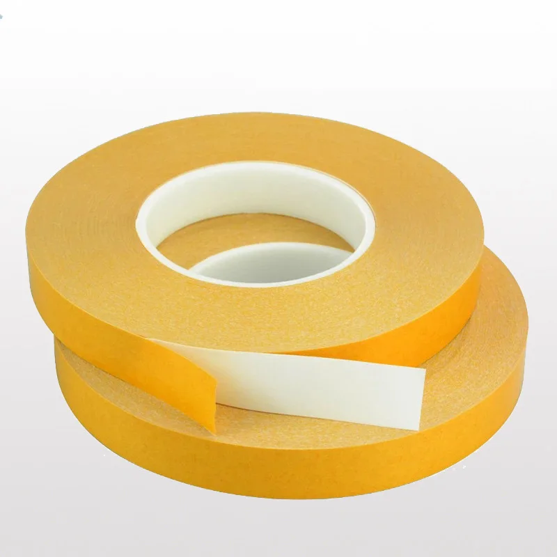225um Double Sided White PVC Film Tape Equivalent To 4970 With Excellent Bonding Strength