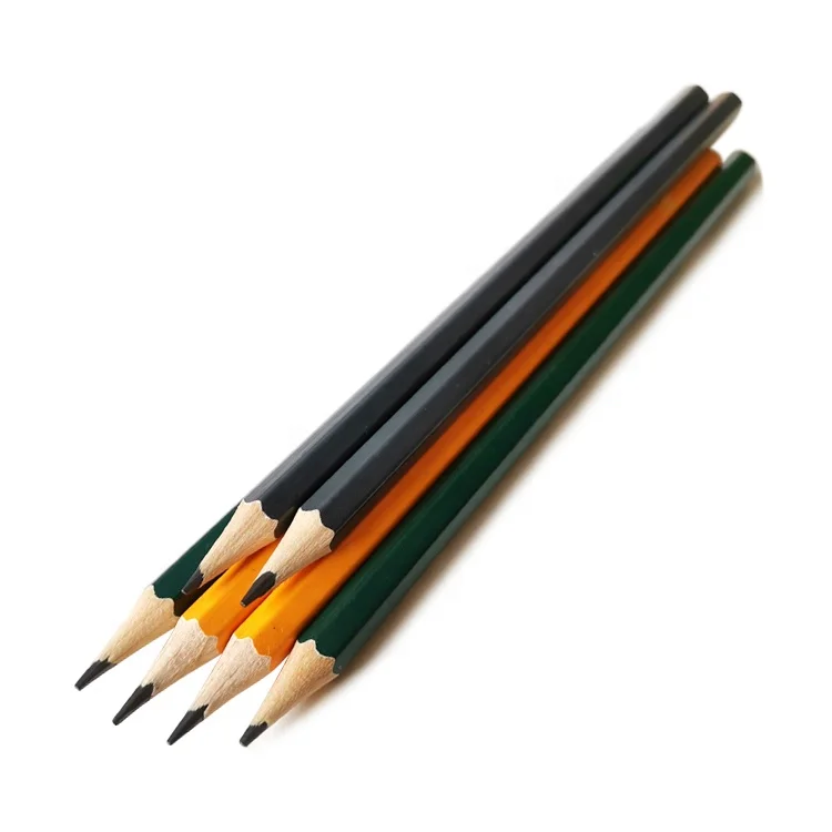7Inch Custom Logo Pencils Graphite HB Wood Pencils with Erasers Lapiz Lapis