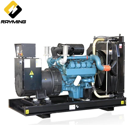 Korea brand Doosan 300kw/375KVA diesel generator with P158LE-1 Doosan engine