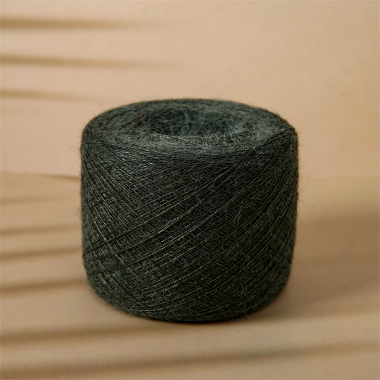 Cheap Hot Sale 28s/2 Rabbit Hair Angora 48% Viscose Core Spun Yarn for Knitting and Weaving