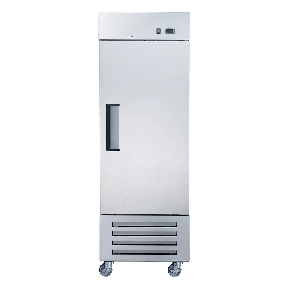 Stainless Steel Single Door Kitchen Fridge Commercial Refrigeration Equipment