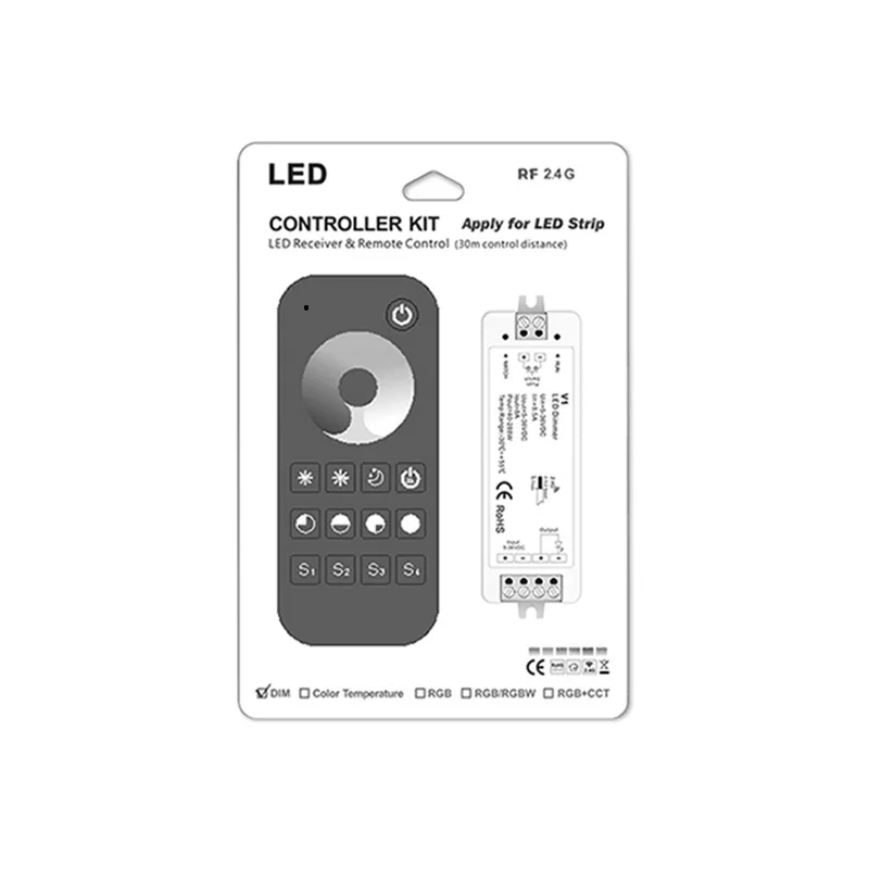 5-Stars V1 + RT1 RF LED Dimmer Kit