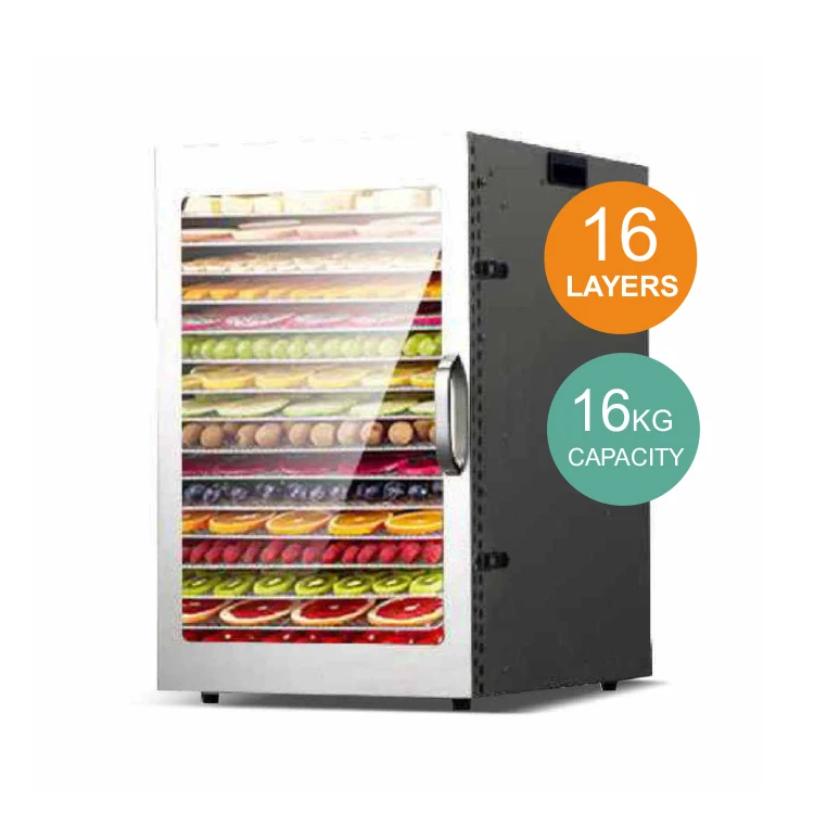 16 слоев из нержавеющей стали пищевой сушильной машины обезвоживания оборудования