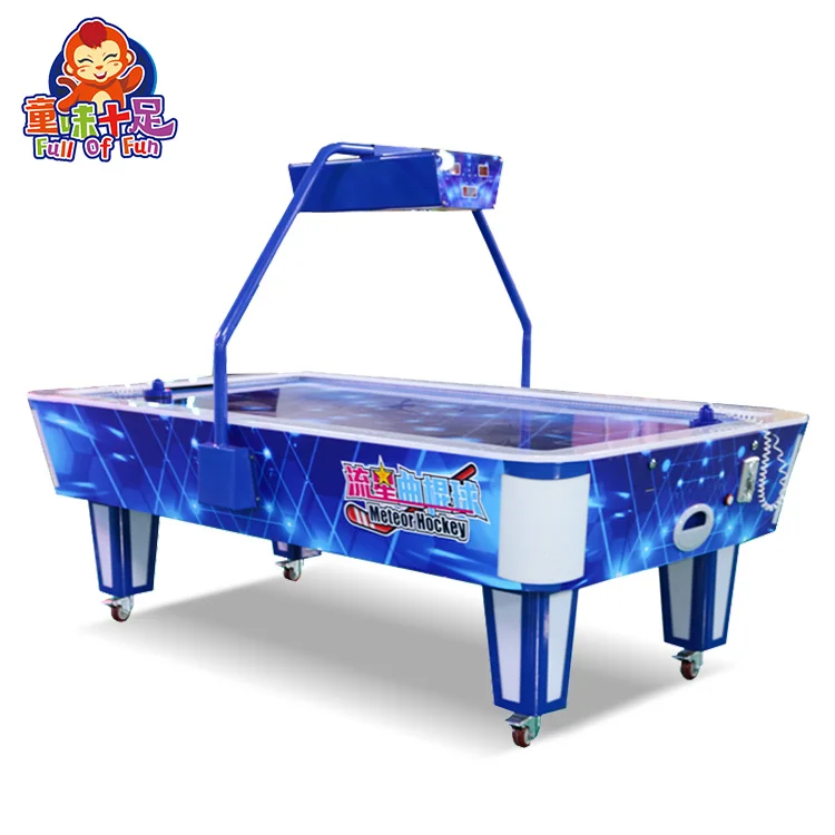 Indoor coin operated air hockey puck game machine air hockey table sport  game machine