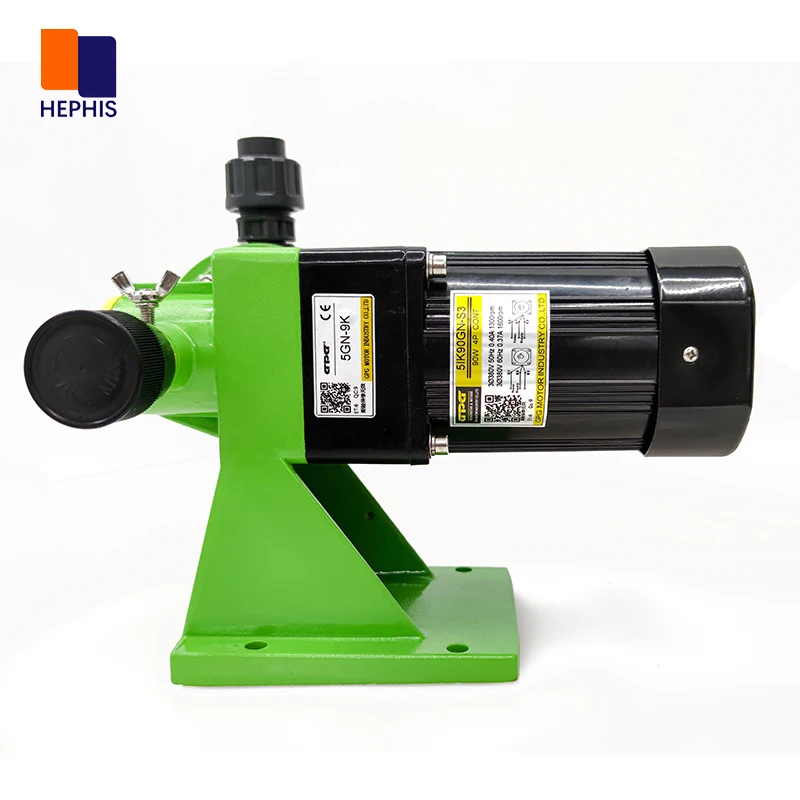Good Performance Hephis 12V/24V  Metering Pump Diaphragm Dosing Pump Chemical Mechanical Dosing Pump Water Treatment
