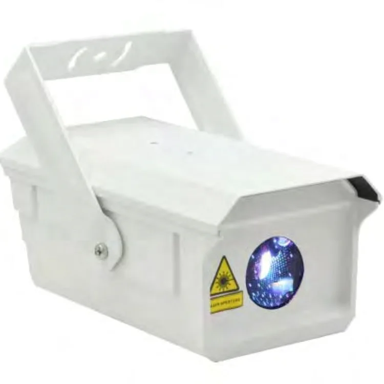 2023 Лидер продаж водонепроницаемый DMX 2 Вт маленький RGB небесно-звездный лазерный свет для улицы