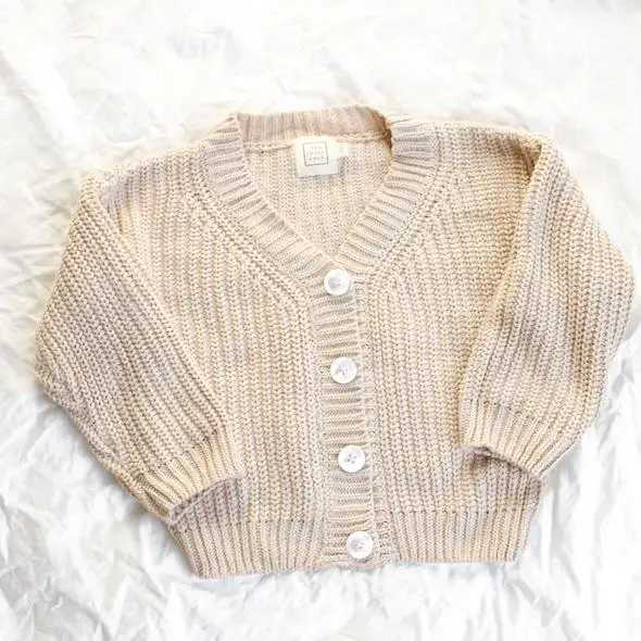 CHEER Children Girls Knitted Sweaters Kids Cardigans Kids Clothing Knitwear Custom Autumn Knitting Coat Kids Knit Sweater