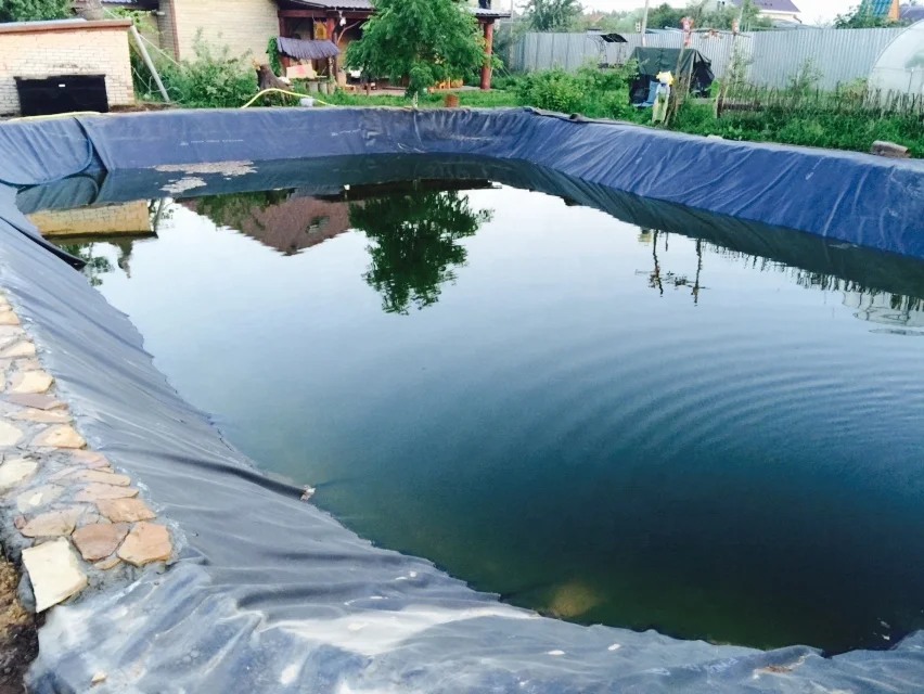 
OEM 0.1mm to 3.0MM fish farm pond liner HDPE geomembrane 