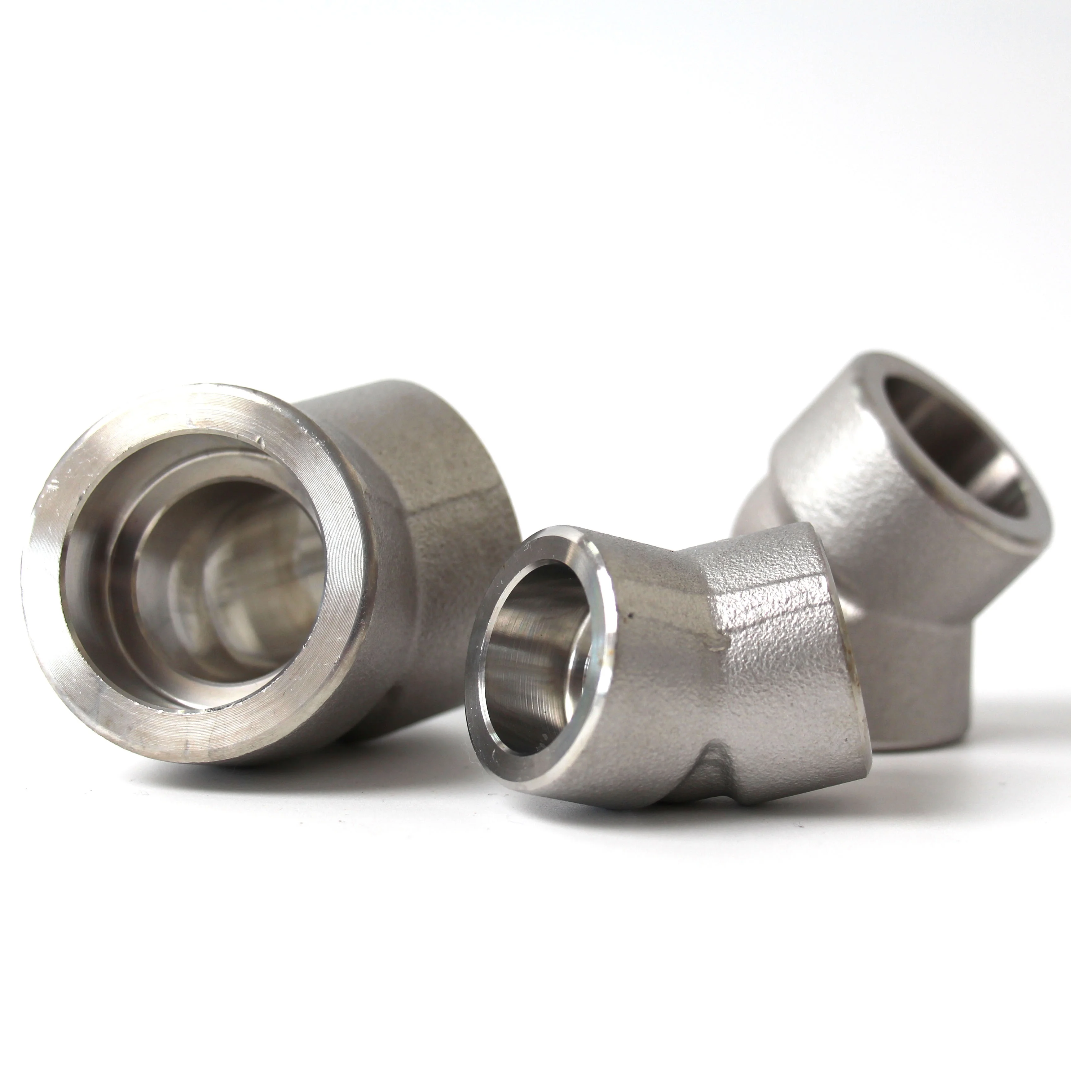 High pressure fittings  SW 45 degree Elbow class 3000 class 6000 45 elbow NPT thread elbow