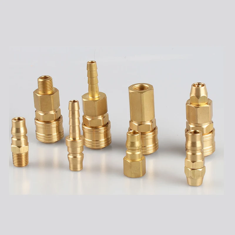 tema push locking hydraulic snap coupler manufacturing quick-release female hydraulic press type snap connector quick