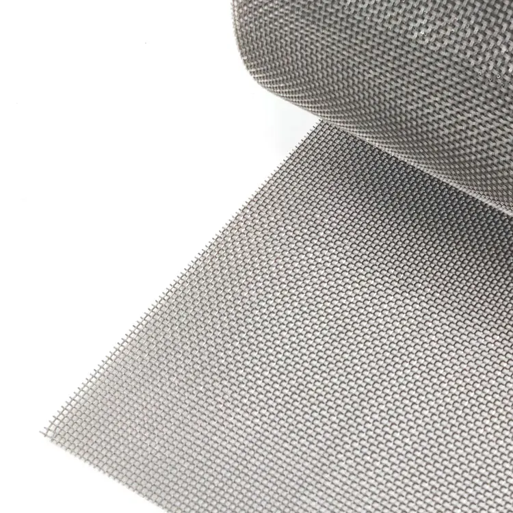 AISI 304 316316L Stainless Steel Wire Mesh Filter Screen