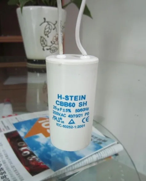 CBB60 motor  Metallized Polypropylene Film Capacitor