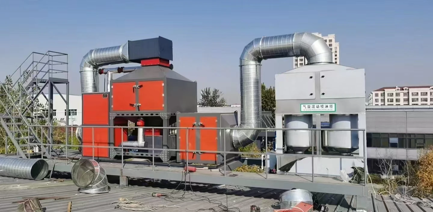 Подгонянная Промышленная обработка отходов газа мокрый скруббер очистки распылительная башня завод