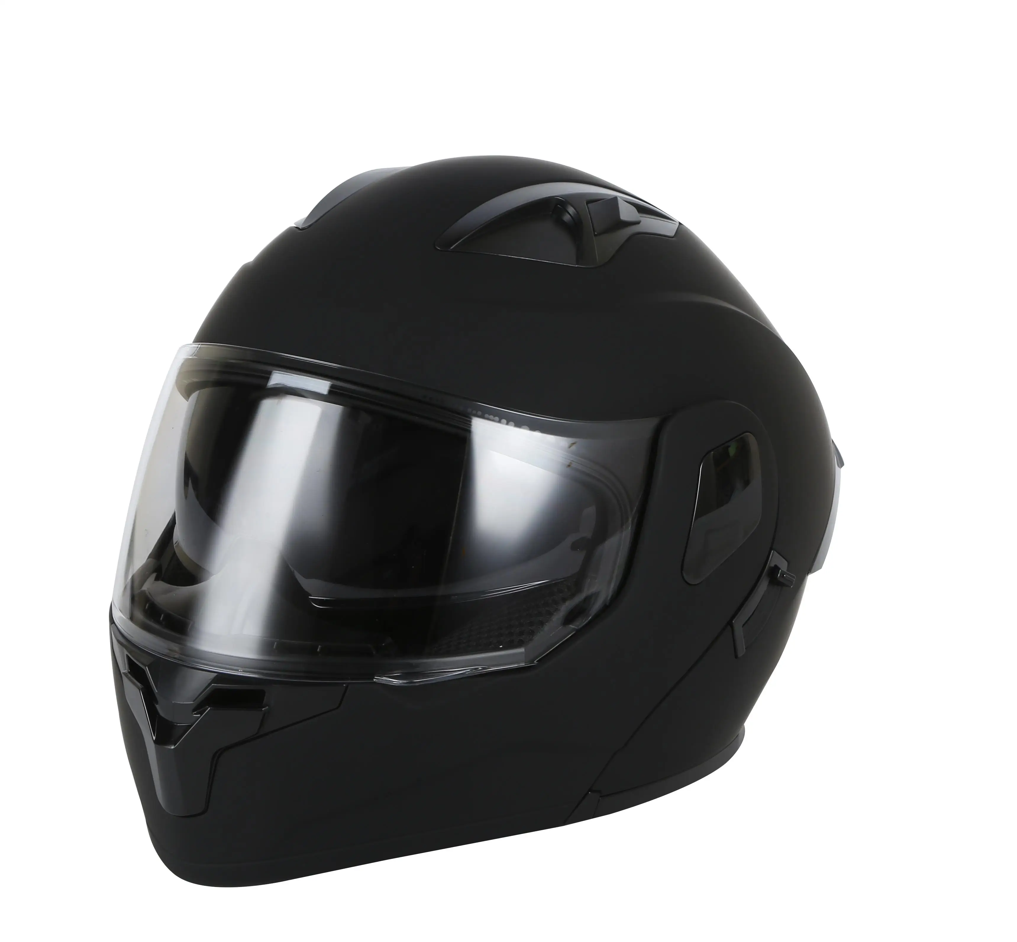DOT approved motorbike modular helmets with flip up double visors with OEM service