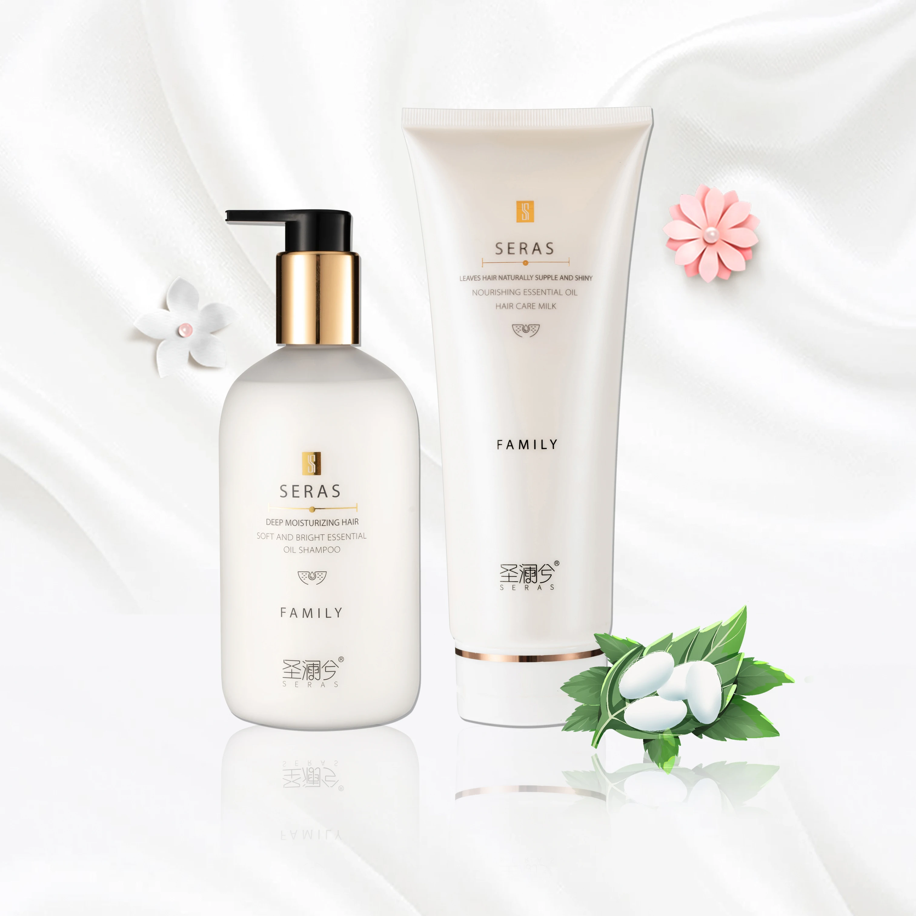 Профессиональный сглаживающий крем для волос, органический Кондиционер для волос, частная марка, кокосовое масло, Кондиционер для волос, набор шампуней