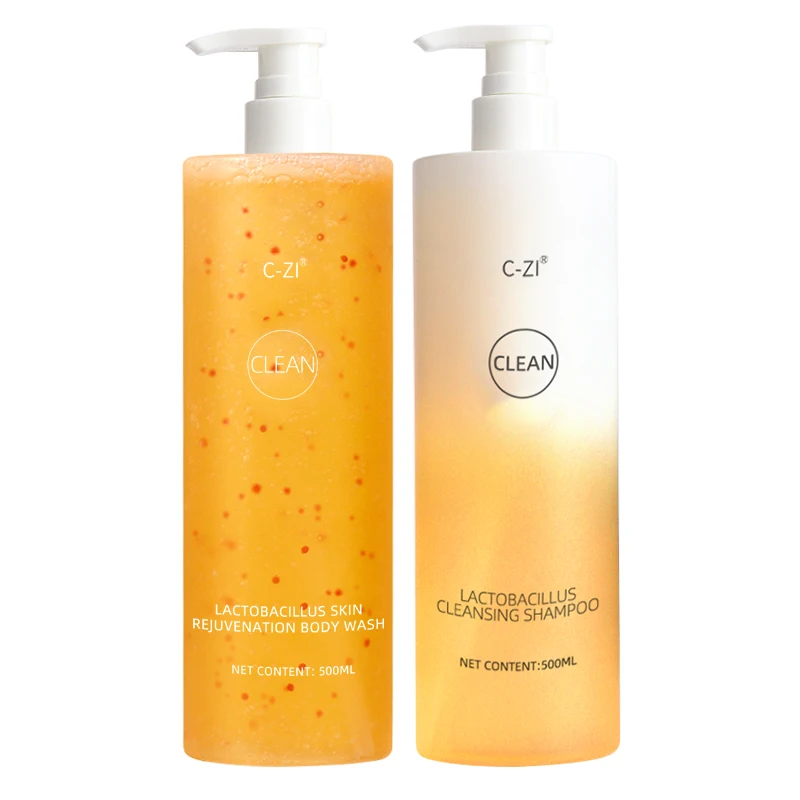 Wholesale Private Label Body Wash Whitening Shower Gel Body Care Spa Bath Gift Set Lactobacillus bath lotion